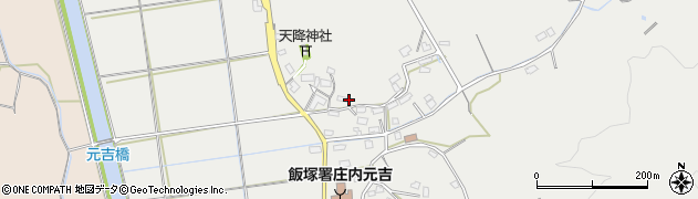福岡県飯塚市庄内元吉311周辺の地図