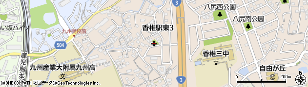 香椎駅東2号公園周辺の地図
