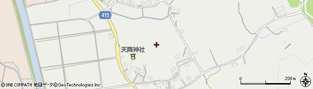 福岡県飯塚市庄内元吉周辺の地図