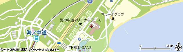 福岡県福岡市東区西戸崎4周辺の地図