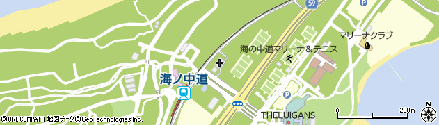 福岡県福岡市東区西戸崎8周辺の地図