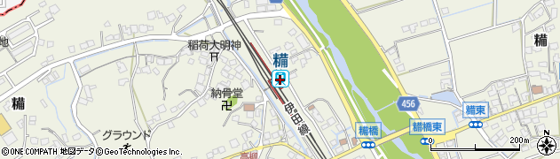 福岡県田川市周辺の地図
