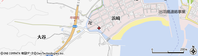 徳島県海部郡牟岐町牟岐浦浜崎165周辺の地図