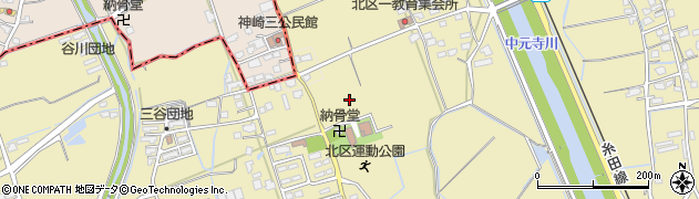 福岡県糸田町（田川郡）北区周辺の地図