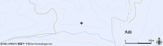 徳島県海陽町（海部郡）浅川（中瀬）周辺の地図