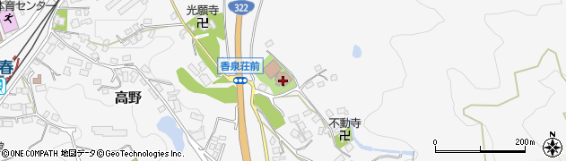 香泉荘通所介護事業所周辺の地図
