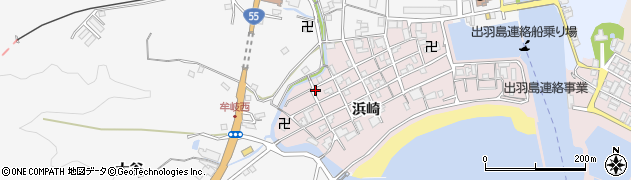 徳島県海部郡牟岐町牟岐浦浜崎56周辺の地図