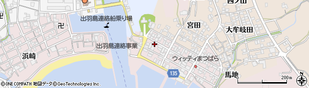 大田食料品店周辺の地図