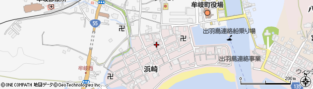 徳島県海部郡牟岐町牟岐浦浜崎88周辺の地図
