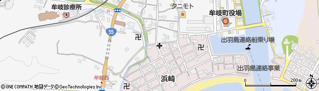 徳島県海部郡牟岐町牟岐浦浜崎20周辺の地図