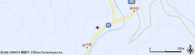 福岡県宮若市三ケ畑252周辺の地図