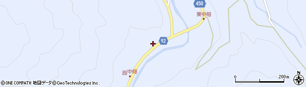 福岡県宮若市三ケ畑253周辺の地図