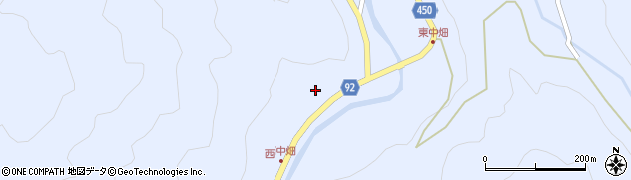福岡県宮若市三ケ畑275周辺の地図