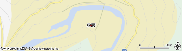 和歌山県白浜町（西牟婁郡）小房周辺の地図