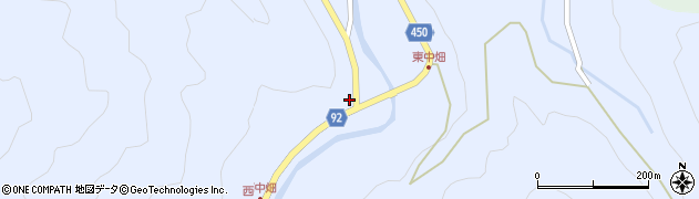 福岡県宮若市三ケ畑225周辺の地図