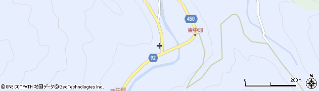 福岡県宮若市三ケ畑224周辺の地図