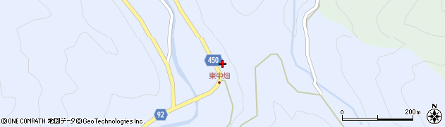 福岡県宮若市三ケ畑690周辺の地図