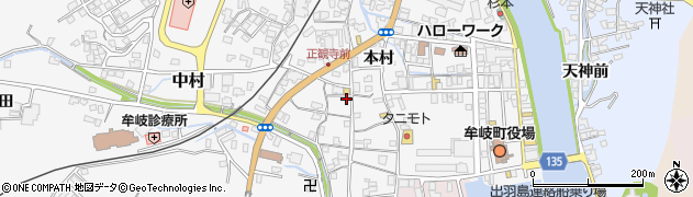 杉本タバコ店周辺の地図