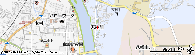 徳島県海部郡牟岐町川長天神前周辺の地図