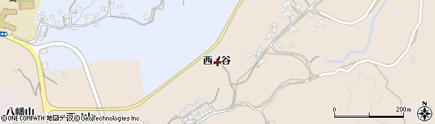 徳島県海部郡牟岐町灘西ノ谷周辺の地図