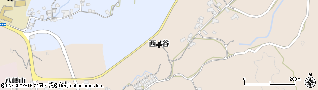 徳島県牟岐町（海部郡）灘（西ノ谷）周辺の地図
