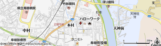 牟岐郵便局 ＡＴＭ周辺の地図