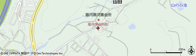 藤河(集会所前)周辺の地図