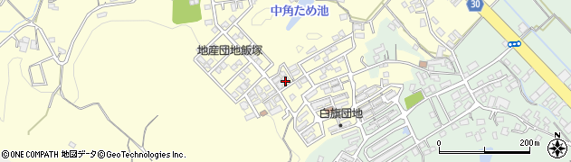 福岡県飯塚市庄司142周辺の地図