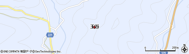 愛媛県砥部町（伊予郡）玉谷周辺の地図
