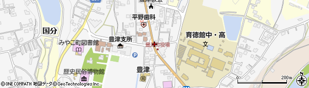豊津パーマ周辺の地図