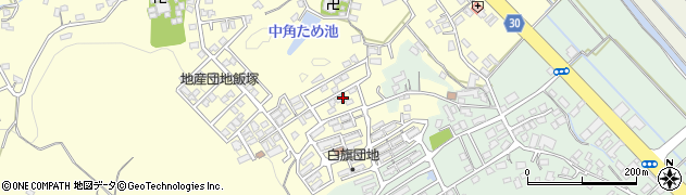 福岡県飯塚市庄司157周辺の地図