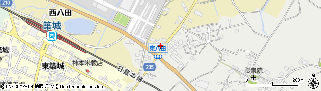 椎田八田郵便局 ＡＴＭ周辺の地図