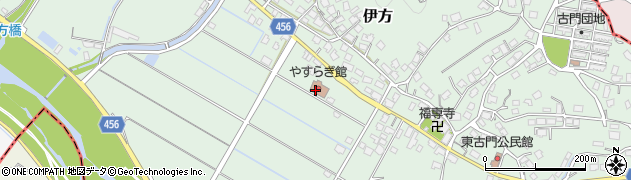 福智町役場　やすらぎ館周辺の地図