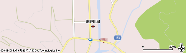 畑野川郵便局周辺の地図