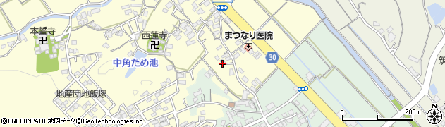 福岡県飯塚市庄司105周辺の地図