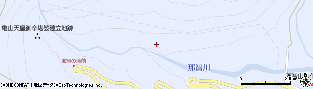 那智川周辺の地図