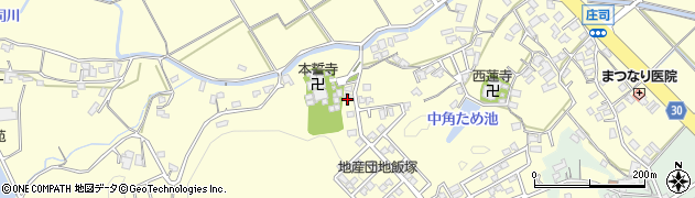 福岡県飯塚市庄司208周辺の地図