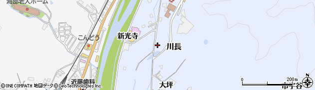 徳島県海部郡牟岐町川長山戸21周辺の地図