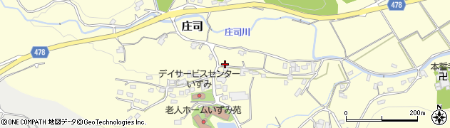 福岡県飯塚市庄司1921周辺の地図