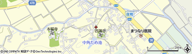 福岡県飯塚市庄司246周辺の地図