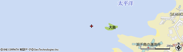 大島周辺の地図