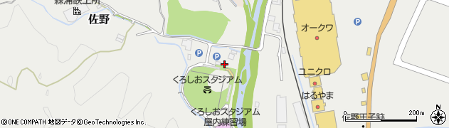 鈴木石油株式会社　新宮液化石油ガス充填所周辺の地図