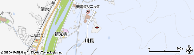 徳島県海部郡牟岐町川長山戸28周辺の地図