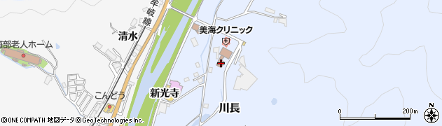 徳島県海部郡牟岐町川長山戸45周辺の地図