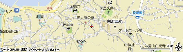 和歌山県西牟婁郡白浜町2150-16周辺の地図