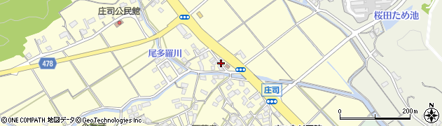 福岡県飯塚市庄司339周辺の地図