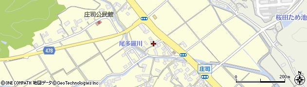 福岡県飯塚市庄司349周辺の地図