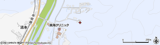 徳島県海部郡牟岐町川長山戸71周辺の地図