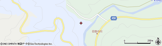 福岡県宮若市三ケ畑周辺の地図