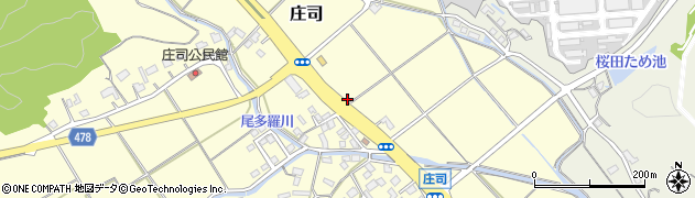 福岡県飯塚市庄司364周辺の地図